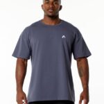 Clothing IE Alphalete Men Emblem Tee Muted Purple 2L4400552