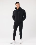 Clothing IE Alphalete Men Identity Cargo Black 2L4400734 - Image 4