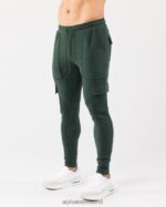 Clothing IE Alphalete Men Identity Cargo Evergreen Green 2L4400732 - Image 3