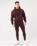 Clothing IE Alphalete Men Identity Cargo Sangria Red 2L4400731 - Image 4