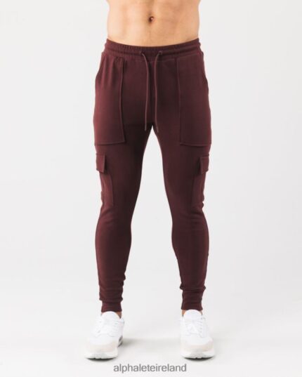 Clothing IE Alphalete Men Identity Cargo Sangria Red 2L4400731