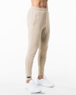 Clothing IE Alphalete Men Identity Jogger Linen Brown 2L4400723 - Image 3