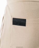 Clothing IE Alphalete Men Identity Jogger Linen Brown 2L4400723 - Image 5