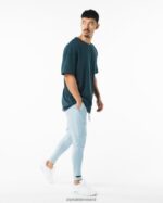 Clothing IE Alphalete Men Identity Jogger Muted Blue 2L4400722 - Image 4