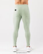 Clothing IE Alphalete Men Identity Jogger Sage Green 2L4400727 - Image 2
