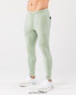 Clothing IE Alphalete Men Identity Jogger Sage Green 2L4400727 - Image 3
