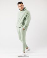 Clothing IE Alphalete Men Identity Jogger Sage Green 2L4400727 - Image 4