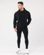 Clothing IE Alphalete Men Identity Pro Hoodie Black 2L4400625 - Image 2