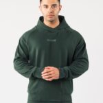 Clothing IE Alphalete Men Identity Pro Hoodie Evergreen Green 2L4400623