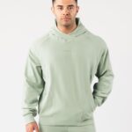Clothing IE Alphalete Men Identity Pro Hoodie Sage Green 2L4400622