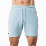 Clothing IE Alphalete Men Identity Short 6" Muted Blue 2L4400695