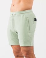 Clothing IE Alphalete Men Identity Short 6" Sage Green 2L4400675 - Image 3