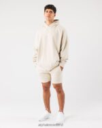 Clothing IE Alphalete Men Identity Short 6" Sea Shell Brown 2L4400674 - Image 4
