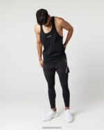 Clothing IE Alphalete Men Infinity 2-in-1 Speed Short 5.5" Black 2L4400710 - Image 2