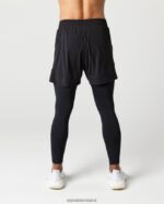 Clothing IE Alphalete Men Infinity 2-in-1 Speed Short 5.5" Black 2L4400710 - Image 4