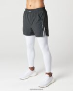 Clothing IE Alphalete Men Infinity 2-in-1 Speed Short 5.5" Shadow Grey 2L4400692 - Image 3