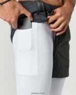 Clothing IE Alphalete Men Infinity 2-in-1 Speed Short 5.5" Shadow Grey 2L4400692 - Image 5