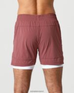 Clothing IE Alphalete Men Infinity Speed Short 5.5" Autumn Red 2L4400685 - Image 4