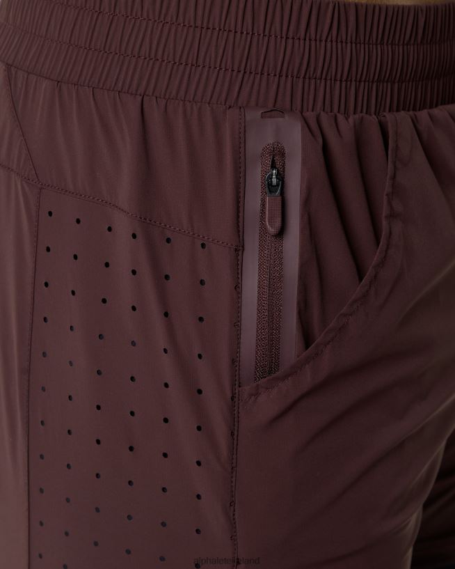 Clothing IE Alphalete Men Infinity Speed Short 5.5" Burgundy Red 2L4400707 - Image 5