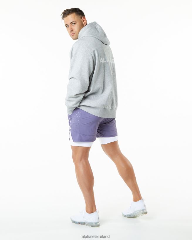 Clothing IE Alphalete Men Infinity Speed Short 5.5" Digital Violet Purple 2L4400701 - Image 2