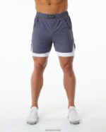 Clothing IE Alphalete Men Infinity Speed Short 5.5" Muted Purple 2L4400704 - Image 4