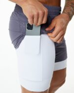 Clothing IE Alphalete Men Infinity Speed Short 5.5" Muted Purple 2L4400704 - Image 6