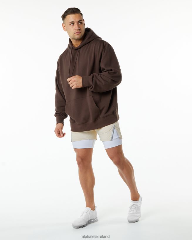 Clothing IE Alphalete Men Infinity Speed Short 5.5" Vanilla Brown 2L4400705 - Image 6