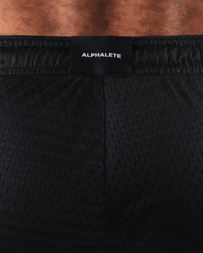 Clothing IE Alphalete Men LDB More Mesh Short 6" Black 2L4400670 - Image 5