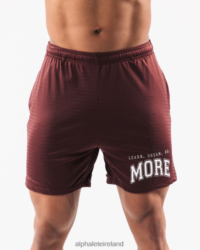 clothing_ie_alphalete_men_ldb_more_mesh_short_6_burgundy_red_2l4400669.jpg Clothing IE Alphalete Men LDB More Mesh Short 6" Burgundy Red 2L4400669 - Image 1