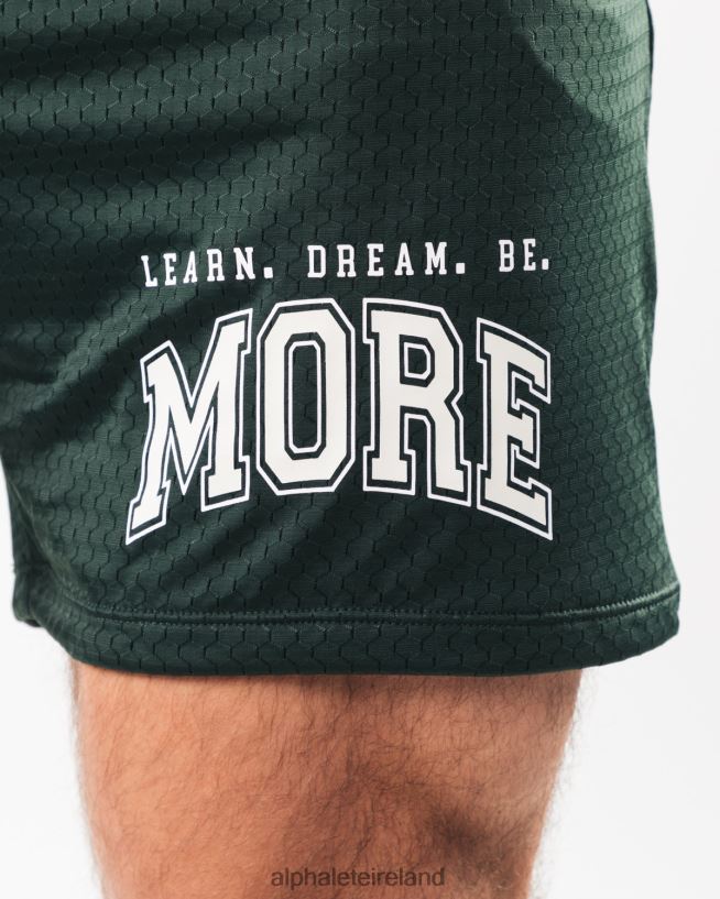 Clothing IE Alphalete Men LDB More Mesh Short 6" Evergreen 2L4400665 - Image 6
