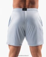 Clothing IE Alphalete Men LDB More Mesh Short 6" Fog Blue 2L4400667 - Image 4