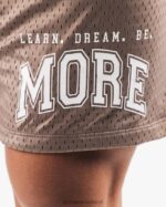 Clothing IE Alphalete Men LDB More Mesh Short 6" Mocha Brown 2L4400666 - Image 6