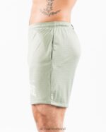 Clothing IE Alphalete Men LDB More Mesh Short 6" Sage Green 2L4400664 - Image 3