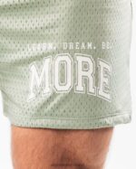 Clothing IE Alphalete Men LDB More Mesh Short 6" Sage Green 2L4400664 - Image 6