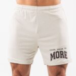 Clothing IE Alphalete Men LDB More Mesh Short 6" Sea Shell Brown 2L4400663