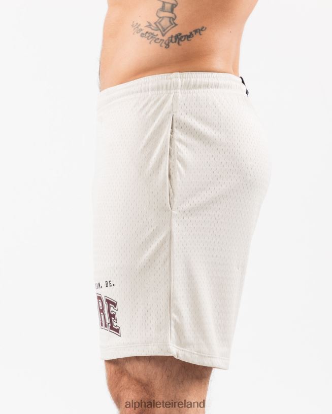 Clothing IE Alphalete Men LDB More Mesh Short 6" Sea Shell Brown 2L4400663 - Image 3