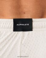 Clothing IE Alphalete Men LDB More Mesh Short 6" Sea Shell Brown 2L4400663 - Image 5