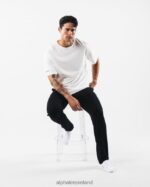 Clothing IE Alphalete Men Lounge Pant Black 2L4400713 - Image 2