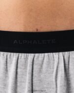 Clothing IE Alphalete Men Lounge Short Heather Grey 2L4400655 - Image 5