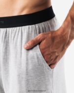 Clothing IE Alphalete Men Lounge Short Heather Grey 2L4400655 - Image 6