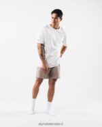 Clothing IE Alphalete Men Lounge Short Mocha Brown 2L4400656 - Image 2