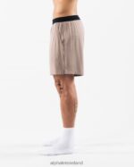 Clothing IE Alphalete Men Lounge Short Mocha Brown 2L4400656 - Image 3