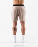 Clothing IE Alphalete Men Lounge Short Mocha Brown 2L4400656 - Image 4