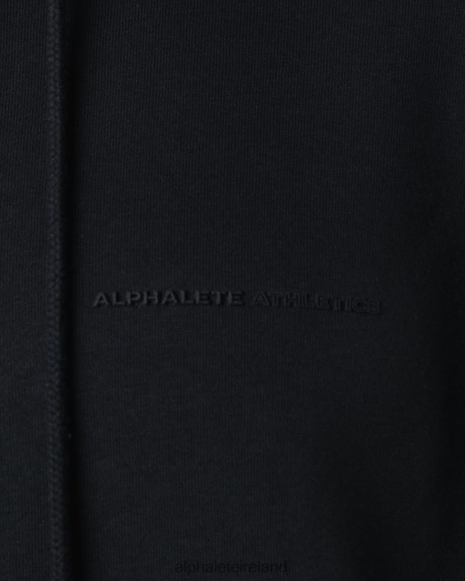 Clothing IE Alphalete Men Origin Full-Zip Jacket Black 2L4400615 - Image 5