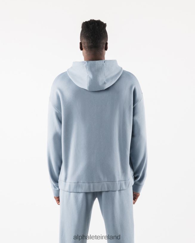 Clothing IE Alphalete Men Origin Full-Zip Jacket Iceberg Blue 2L4400612 - Image 4