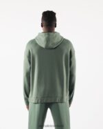 Clothing IE Alphalete Men Origin Full-Zip Jacket Serene Green 2L4400613 - Image 4