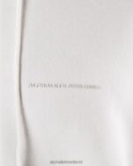 Clothing IE Alphalete Men Origin Full-Zip Jacket White 2L4400608 - Image 5