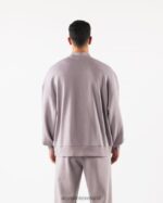 Clothing IE Alphalete Men Origin Mock Neck LS Rose Water Pink 2L4400751 - Image 4