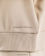 Clothing IE Alphalete Men Origin Mock Neck LS Sea Salt Brown 2L4400750 - Image 6