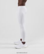 Clothing IE Alphalete Men Reform Compression Legging White 2L4400746 - Image 2